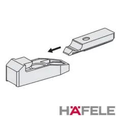 Conector Invisível para Prateleira Superior Ócu 25mm Hafele