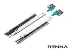 Corrediça Invisivel 400mm com Amortecedor Soft Close Renna