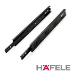 Corrediça Telescópica H45 S Preta 550mm Hafele