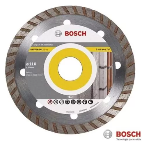 Disco Diamantado Standard Turbo Universal 110mm x 20mm Bosch