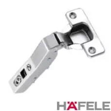 Dobradiça 45º com Amortecedor Metalla Clip sem Calço Hafele