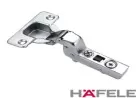 Dobradiça com Amortecedor Super Curva Inox Metalla Clip com Calço com 2 unidades Hafele