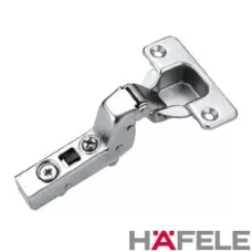 Dobradiça com Amortecedor Super Curva Metalla Clip sem Calço Hafele