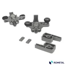 Kit para Porta de Correr Agility Plus AGP-244 01 Amortecedor 40kg