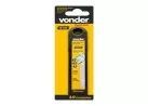 Lamina para Estilete Largo 18mm Tubete com 10 Peças Construtor Vonder