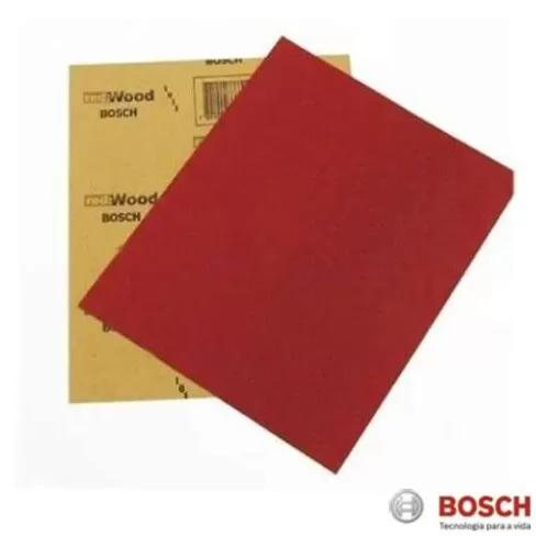 Lixa Massa/Madeira G80 Folha 230mm x 280mm Bosch
