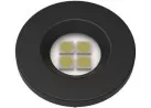 LUMINARIA NUZE 3000K CIRCULAR PRETA