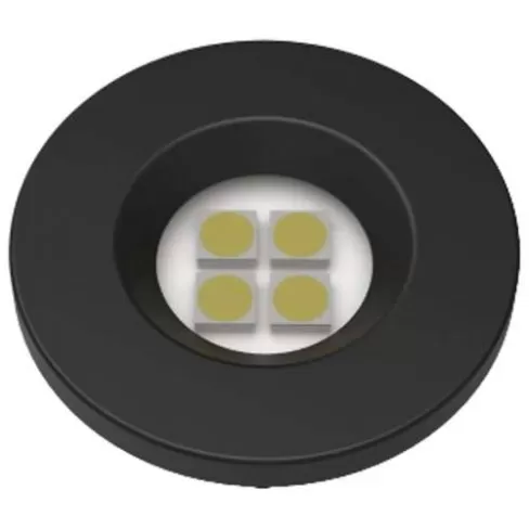 LUMINARIA NUZE 3000K CIRCULAR PRETA