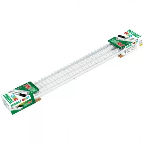 LUMINARIA TASCHIBRA LED 2X20,5W 6500K BRANCO