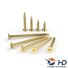 Parafuso Chipboard Philips 4,0mm x 14mm 1000un HD Ferragens