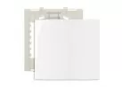PLACA MARGIRIUS 4X4 CEGA BRANCO C/ SUPORTE