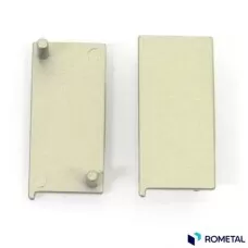 Ponteira RM-047 Champanhe Escuro 15mm Rometal