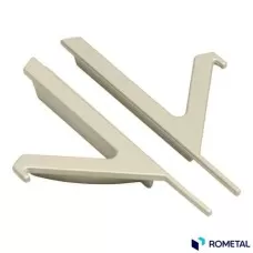 Ponteira RM-213 45º Acabamento Matte 15mm Rometal