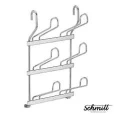 Porta Copos Suspenso 160mm x 300mm x 120mm Cromado Schmitt