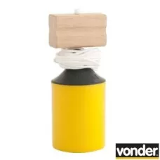 Prumo de Plástico 400g Vonder