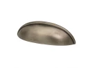 PUXADOR TORRALBA ANIELA PRATA VELHO ESCOVADO 64MM