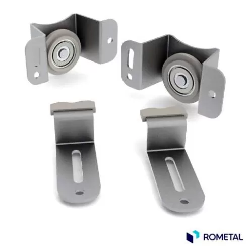 Rodizio RO-29 Sistema para Porta de Correr até 30kg 01 Porta Rometal