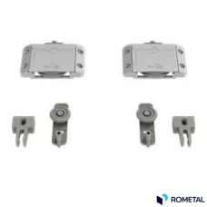 Rodizio RO-65 PLUS Sistema para Porta de Correr até 60kg 01 Porta Rometal