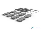 Sistema de Porta de Correr Flow para 02 Portas 20kg a 50kg Rometal